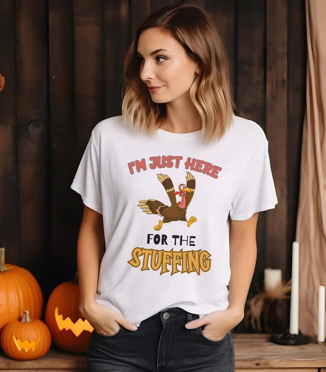 I¡¯M JUST HERE FOR THE STUFFING SHIRT