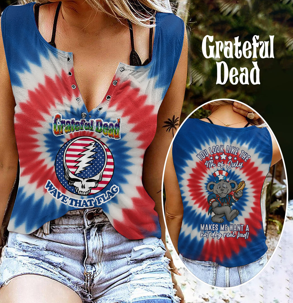 GRFD Women V-neck Tank Top MAR